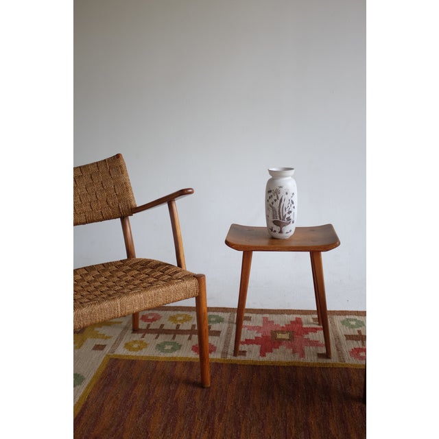 Stig Lindberg 1960s Stig Lindberg Ceramic Grazia Vase For Sale - Image 4 of 4