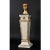 1980s Tall Neo-Deco Tessellated Stone Pedestal, Attributed to Maitland-Smith For Sale - Image 5 of 10