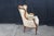 Late 19th Century 2 Antique French Louis XV Walnut Fauteuil Bergere Wingback Armchairs For Sale - Image 5 of 17