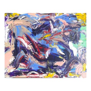 Matthew Izzo Abstract Painting “Bridge Hampton” (2023) - Acrylic Paint on Canvas For Sale