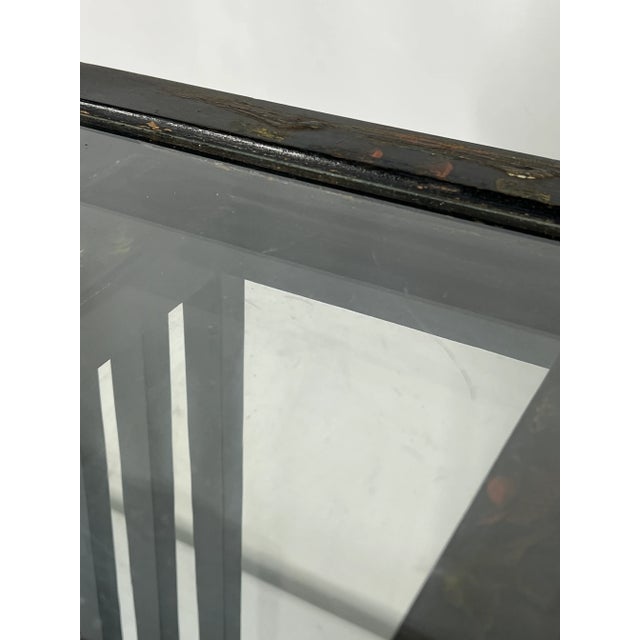 Vintage Oriental Hand Painted Nesting Tables - Set of 3 For Sale - Image 11 of 12