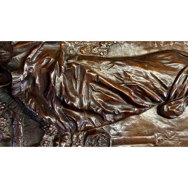 French School Artist, Female Allegories, 1890s, Bronze For Sale - Image 14 of 18