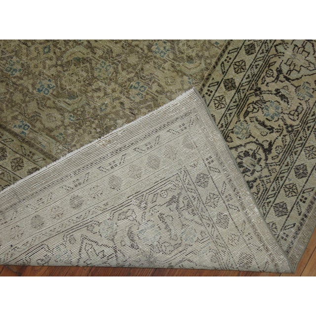 Textile Antique Zabihi Collection Persian Tabriz Room Rug - 9'11" x 12'9" For Sale - Image 7 of 12