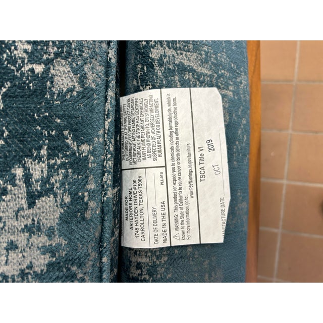 Wood Arteriors Ferguson Chair Walnut-Chenille For Sale - Image 7 of 7