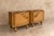 Width: 26 inches Height: 28 inches Depth: 18 inches These rare, vintage HOKE Furniture end tables/nightstands, featuring...