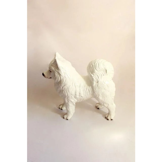 Ceramic Nonce, Vintage Imposing Ceramic Dog Sculpture, Italy, 1970s For Sale - Image 7 of 9