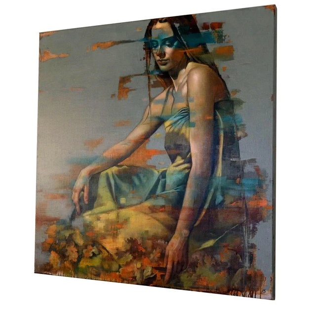 Al Saralis, Nothing Gold Can Stay 5, Oil Painting, 2024 For Sale - Image 4 of 6