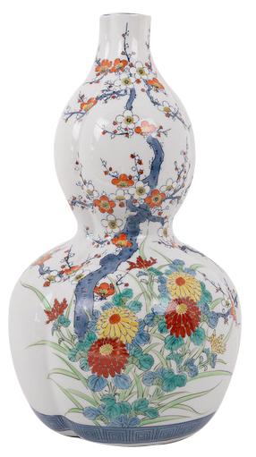 Chinese Doucai Double Gourd Vase
