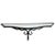 Black Vintage Wrought Iron and Glass Wall Console, 1960s For Sale - Image 8 of 8