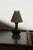 Small Danish Modern Brown Ceramic Table Lamp by Jette Hellerøe, 1960s For Sale - Image 9 of 17