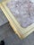 Vintage French Provincial Cream Floral Painted Four Drawer Dresser With Marble Top For Sale - Image 12 of 12
