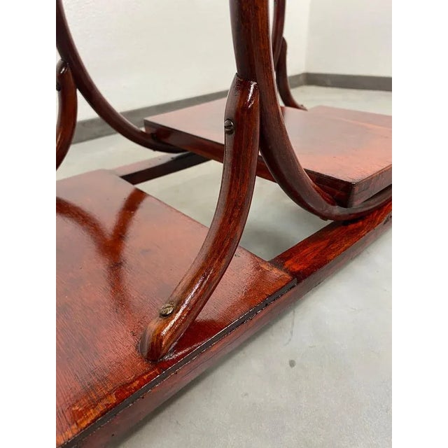 Bentwood Plant Stand from Thonet, 1920s For Sale - Image 3 of 10