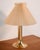 Danish Table Lamp with Fabric Shade, 1960s For Sale - Image 3 of 8