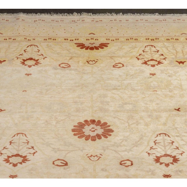 Turkish Oushak Carpet, 18' X 11' 11" For Sale In New York - Image 6 of 11