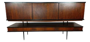 Vintage Scandinavian Sideboard, 1950s