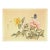 Mid-Century Chinese Botanical on Silk For Sale