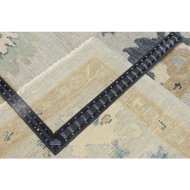 2010s Turkish Oushak Rug - 09'04 X 12'00 For Sale - Image 5 of 10