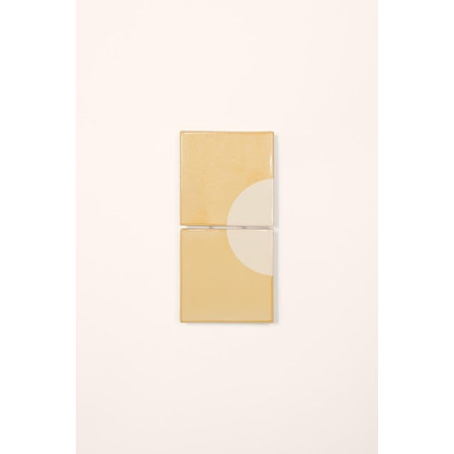 Contemporary Tiles Moon J Wall Light by Violaine Dharcourt For Sale - Image 3 of 5