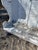 1910s 1910s Arts and Crafts Period Porch Bench With Weathered Surfac For Sale - Image 5 of 9