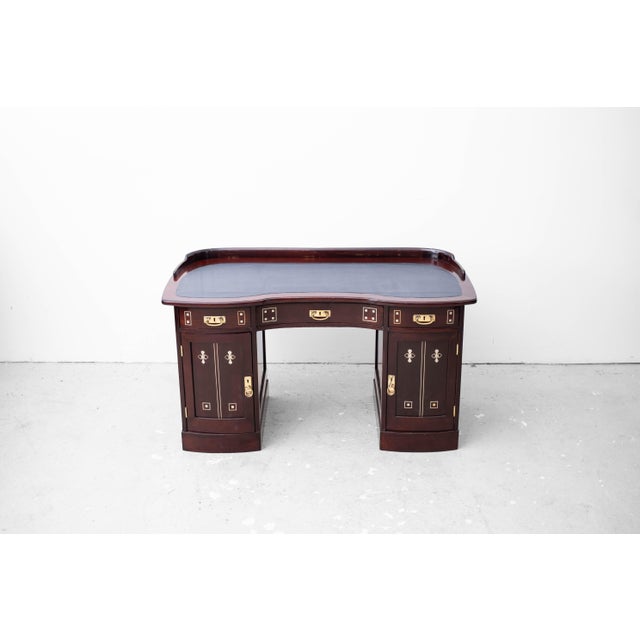 Object: Art Nouveau Desk Design: Unknown cabinetmaker, Vienna (circa 1910) Model Number: - Execution: Unknown...