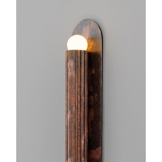 Industrial Vesta Wall Sconce Large For Sale - Image 3 of 18