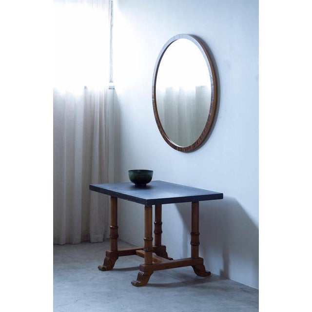 Art Deco Mirror in the style of Axel Einar Hjorth For Sale - Image 9 of 9