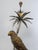 Metal Vintage Hollywood Regency Palm Tree Parrot Table Lamp For Sale - Image 7 of 12