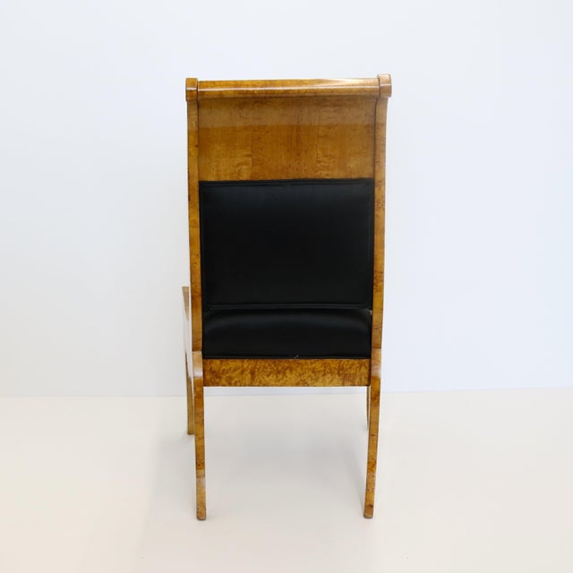 Wood Fine Pair Of Neoclassical Side Chairs, Ca.1850 For Sale - Image 7 of 18