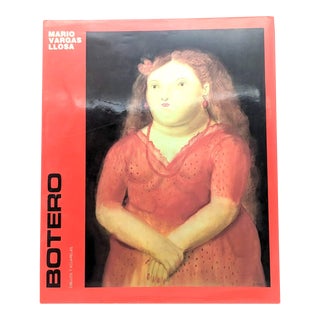 1980s Autographed Art Book: Botero - Dibujos Y Acuarelas (Drawings and Watercolors), Text by Mario Vargas Llosa For Sale