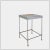 Outdoor Side Table with Fish Stone Slab Top For Sale - Image 12 of 12