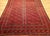 Textile Vintage Turkmen Tekke Gallery Rug in Allover Pattern in Red, Brown, Gray, For Sale - Image 7 of 14