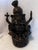 Late 20th Century Tibetan Buddhist Ganapati, Lord Ganesh Solid Mahogany Hand-Carved Statue For Sale - Image 9 of 12