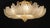 1960s 1960s Clear Graniglia Murano Leaves Flush Mount For Sale - Image 5 of 10