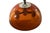 Chestnut 1970s Mid Century Modern Dome Hanging Swag Light for Ceiling - Rewired For Sale - Image 8 of 12