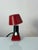 Plastic Red Clamp Lamp with Plastic Shade and Switch from Elios For Sale - Image 7 of 11