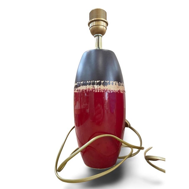 Mid-Century Italian Modern Ceramic Lamp Bases, 1950s, Set of 2 For Sale - Image 9 of 14