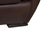 A399 2-Seater Dark Brown Leather Sofa from Natuzzi Editions For Sale - Image 5 of 12