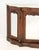 Victorian Walnut Mirrored Credenza, with white marble top above four mirror paneled doors opening to two shelves. 35" H x...
