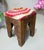 This stool is made of original handmade Suzani and solid wood. It is a Suzani stool upholstered with of an Old Suzani. It...
