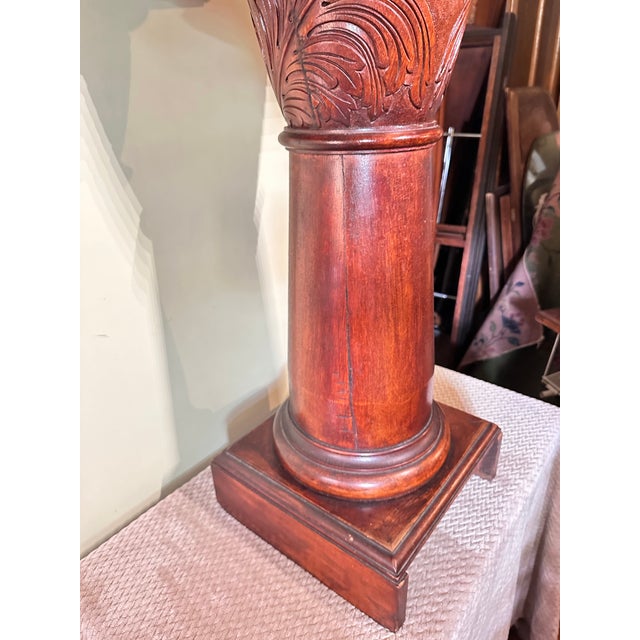 Brown Beautiful Antique Mahogany Lectern For Sale - Image 8 of 11