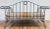Mid 20th Century Vintage Maison Jansen Style Scrolled Steel Settee Daybed For Sale - Image 5 of 13