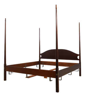 Eldred Wheeler King Size Cherry Pencil Post Bed