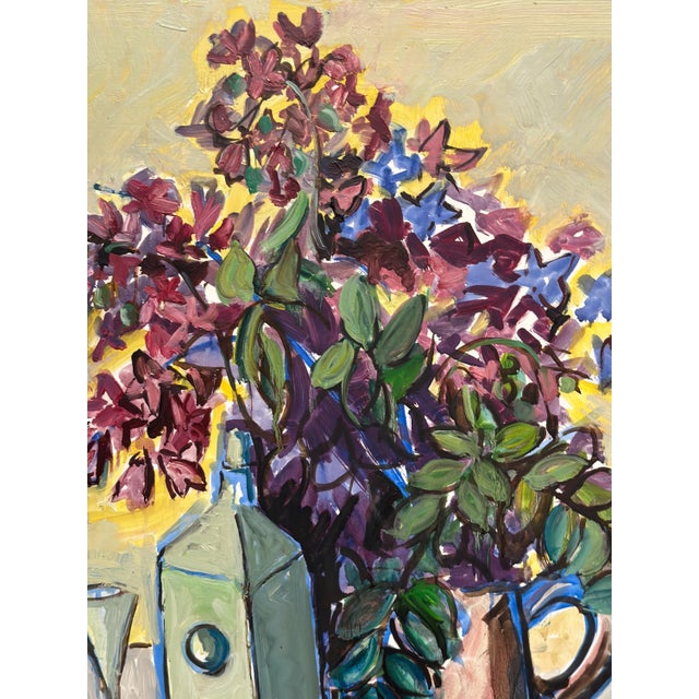 Knut Anerud, Large Still Life, 1950s, Oil on Panel, Framed For Sale - Image 17 of 18