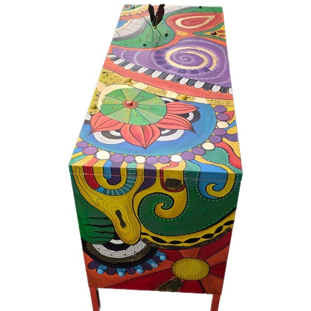 The Technicolor Dream Sideboard For Sale - Image 4 of 11