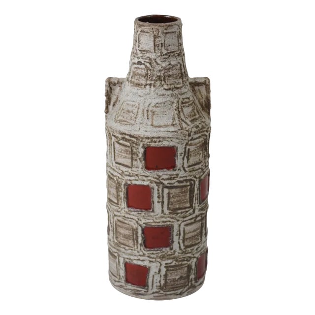 Large Ceramic Vase Capri by Ilse Stephan for Schlossberg, 1960s For Sale