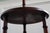 1970s Knob Creek Faux-Bamboo Mahogany Three-Tier Floor Lamp Table For Sale - Image 15 of 18