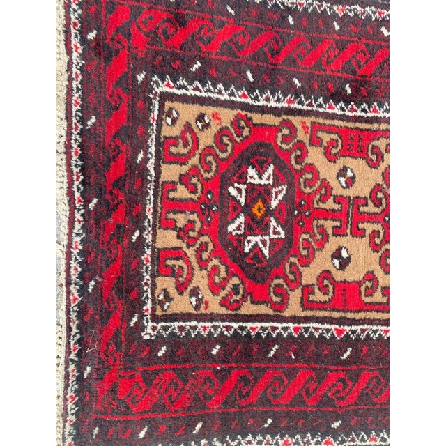 Vintage Baluch Rug, 1950s For Sale - Image 3 of 18