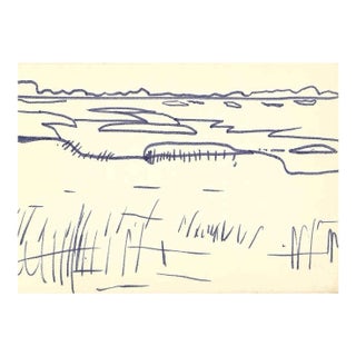 Robert Angeloch Greenport New York Drawing For Sale