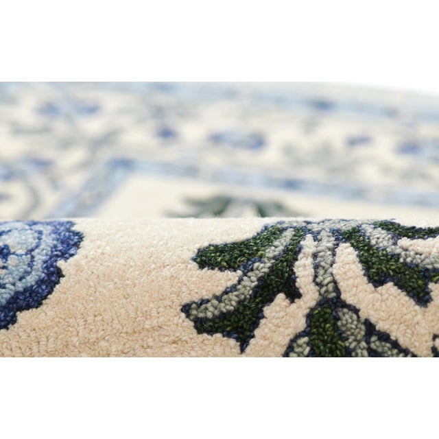 Momeni Cotswold Blue Hand Tufted Area Rug 5' X 7'6" For Sale - Image 4 of 9