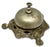 Victorian Big Unusual Antique American Victorian Cast Bronze & Brass Front Desk Bell With Patent Dates 1856 to 1874 For Sale - Image 3 of 12